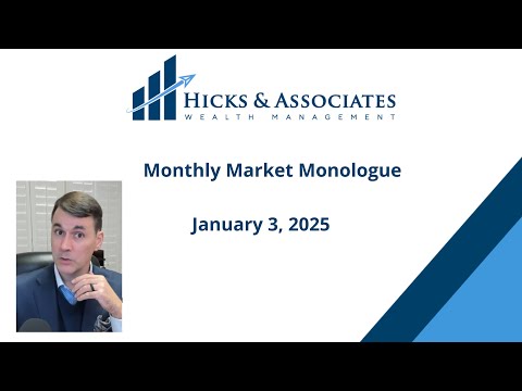 Monthly Market Monologue - January 2025 — video featuring Theodore Hicks