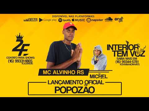MC Alvinho RS   Popozão DJ Michel MPC Lançamento 2018