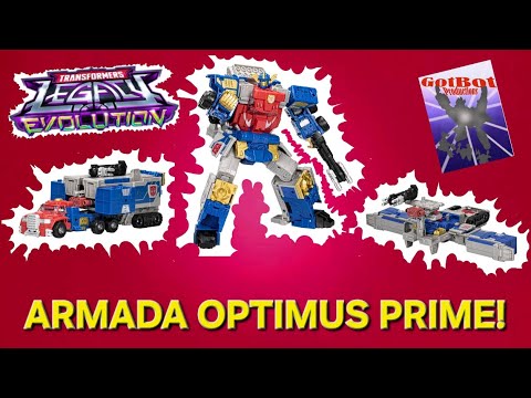 Transformers Legacy Evolution Armada Optimus Prime - GotBot true Review NUMBER 1224