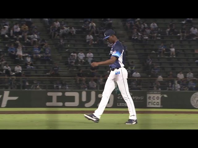 【7回裏】最後は160km/hの直球で三振!! ライオンズ・ヤンが圧巻の投球で1回無失点!!  2024年9月4日 オリックス・バファローズ 対 埼玉西武ライオンズ