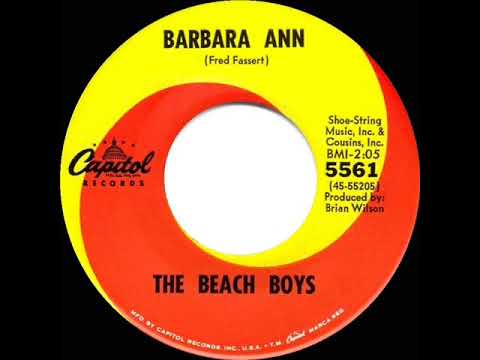 1966 HITS ARCHIVE: Barbara Ann - Beach Boys (a #1 record--mono)