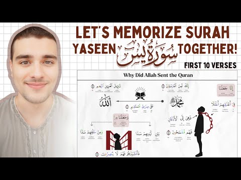 The Easiest Way to Memorize Surah Yassen: Mind Maps & Tafsir