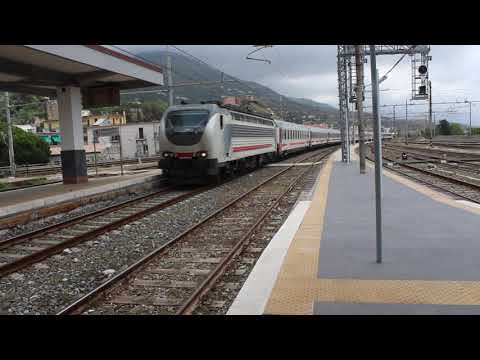 Treno Intercity+Locomotore E403 Intercity 734 Palermo Centrale-Roma Termini