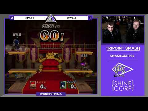 Mvzy (Snake) vs Wyld (Sonic) - Tripoint Smash #5 PM Winner's Finals