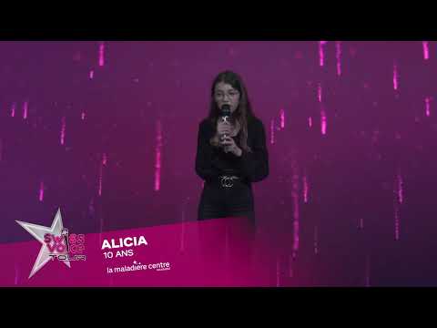 Alicia 10 ans - Swiss Voice Tour 2022, La Maladière centre, Neuchâtel