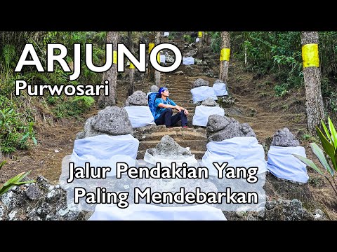 ARJUNO PURWOSARI - Jalur Pendakian Yang Paling Mendebarkan | RIKAS HARSA