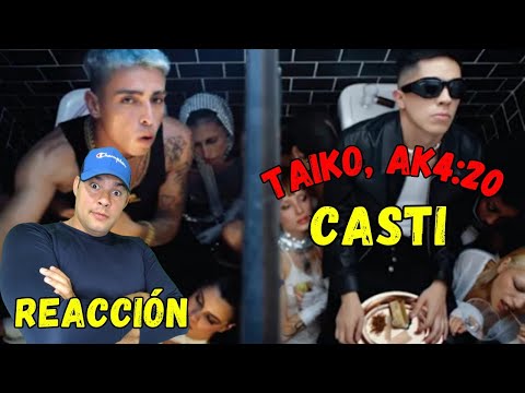 ( REACCIONO ) - Taiko, AK4:20 - Casti (Official Video) - ( LopitoVzla )
