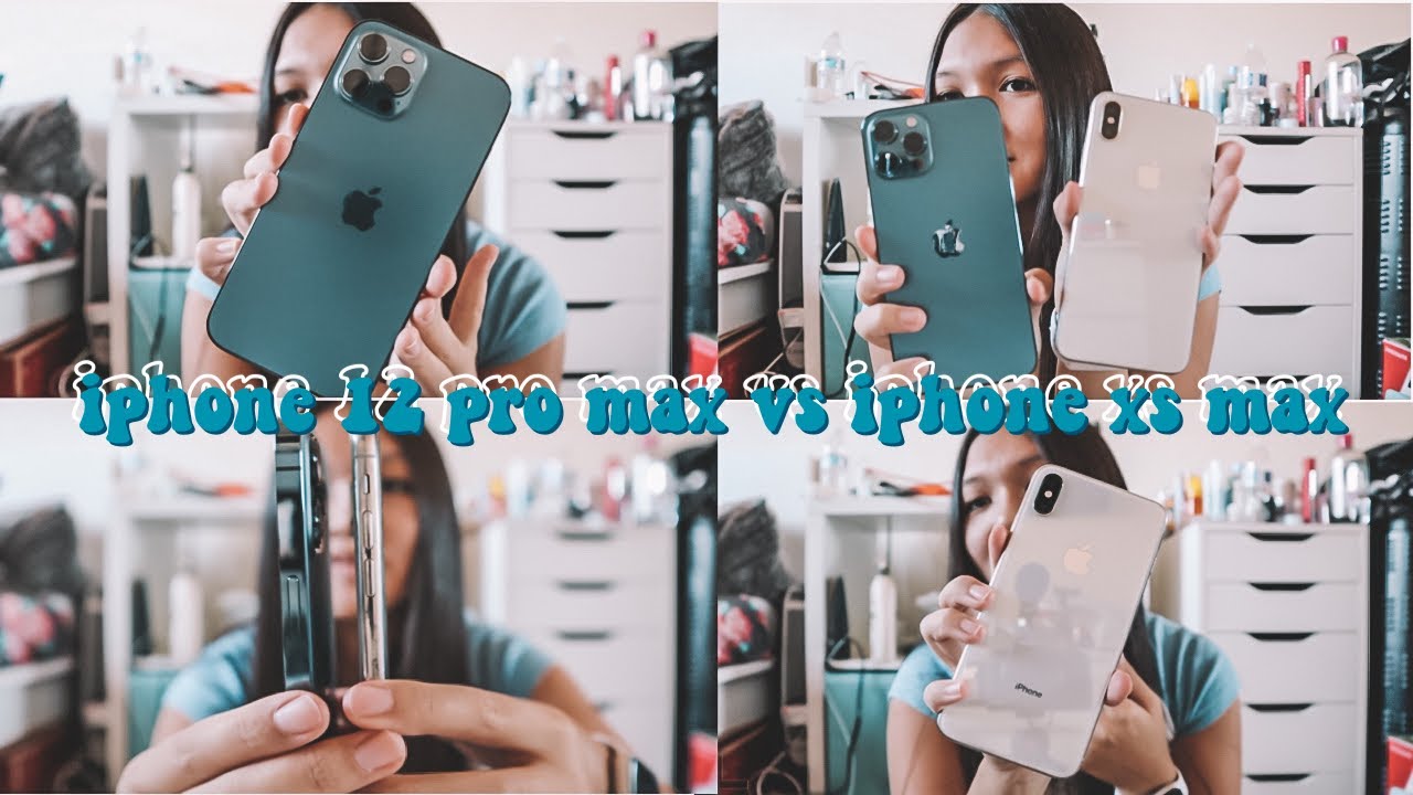 IPHONE 12 PRO MAX VS IPHONE XS MAX *camera comparison*