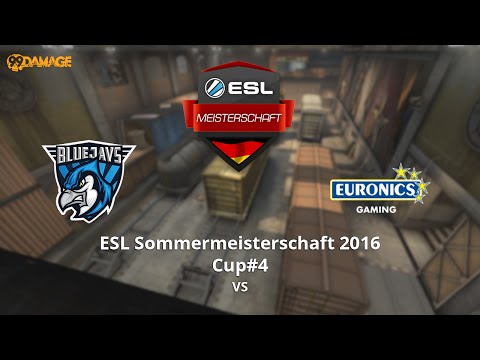BLUEJAYS vs. EURONICS Gaming | ESL Sommermeisterschaft 2016 Cup #4 | de_train