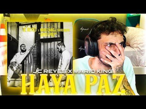 REACCIÓN a JC REYES FT MARIO KING - HAYA PAZ | QUEEEEEE 🥶