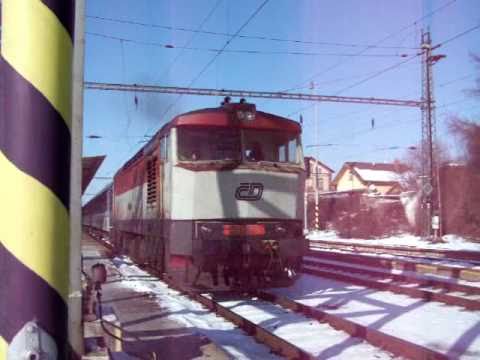 749 107 na čele R 1246 - Zliv rozjezd - 29.1.2011.