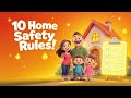 10 Home Safety Rules For Kids Learn To Stay Safe At Home Twinkle Teams Safety At Home