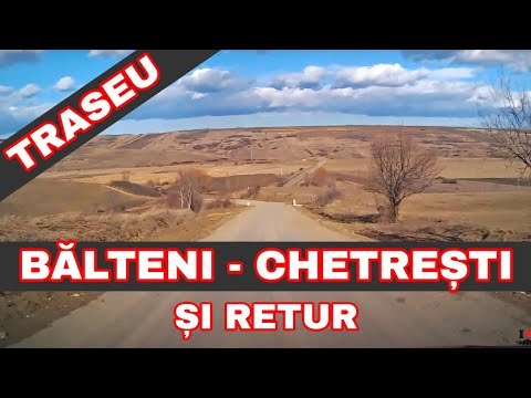 Drumul Balteni - Chetresti Jud. Vaslui video febr. 2016