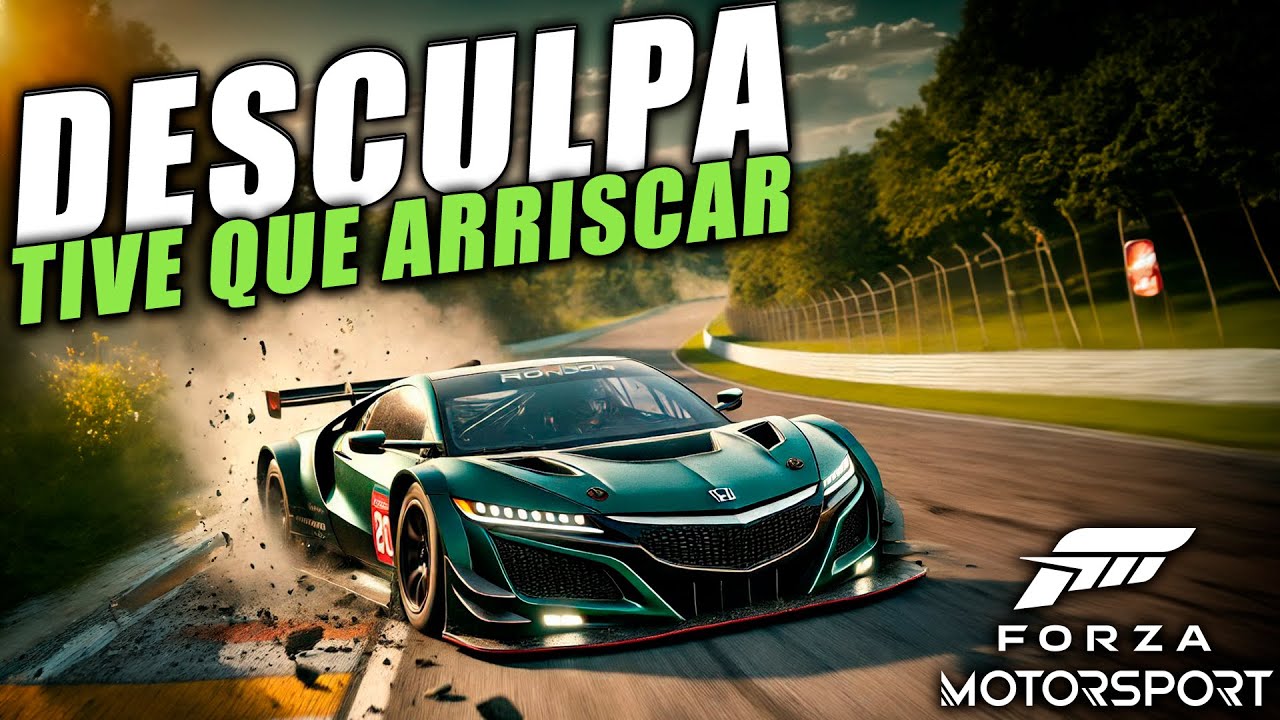 FORZA MOTORSPORT - ESSA TINHA TUDO PRA TER DADO CERTO!
