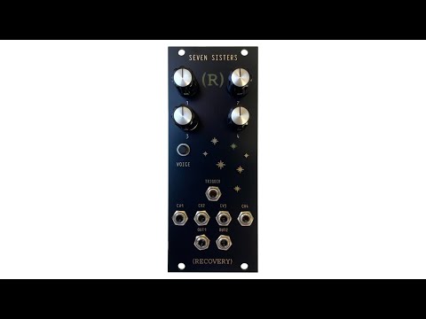 Recovery Effects Seven Sisters Eurorack Module Percussion Synthesizer Vintage Analog Syncussion Syndrum image 4