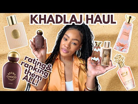 Rating Khadlaj Perfumes: Which Are WORTH Your Money? | Middle Eastern Perfume Haul