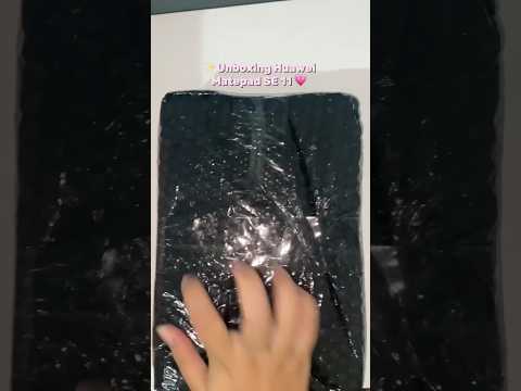 ✨Huawei MatePad SE 11 Unboxing💕 #reels #unboxing #asmr