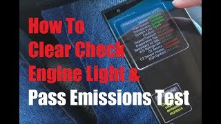 How to Clear Check Engine Light and Pass Emissions Test Under $20