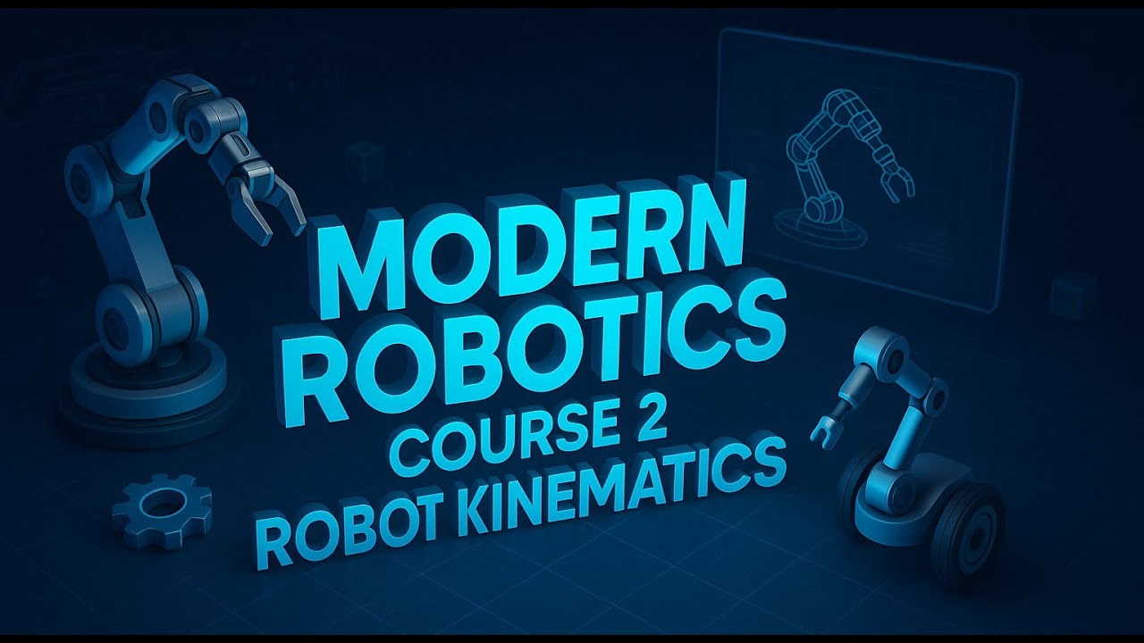 Modern Robotics Course 2: Robot Kinematics | Learn Forward & Inverse Kinematics