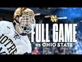 FULL GAME Notre Dame Hockey Vs No 19 Ohio State 11 10 23
