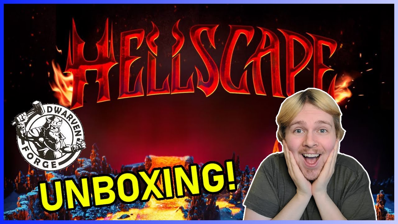 Unboxing Dwarven Forge: Hellscape Set for Pathfinder and D&D