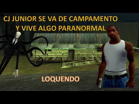 CJ Junior se va de Campamento y Vive Algo Paranormal (LOQUENDO)