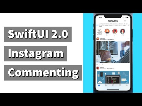 SwiftUI 2.0 Instagram Commenting UI III