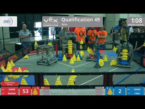 2018 VRC Arts Q49 - 2990B 86868R vs 1064A 169A - 110 to 97