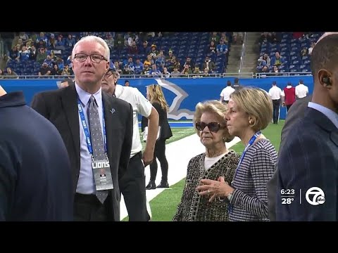 Lions' Sheila Hamp, Rod Wood react to Detroit being chosen to host 2024 NFL Draft