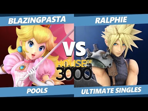 Smash Ultimate Tournament - BlazingPasta (Peach) Vs. Ralphie (Cloud) SSBU Xeno 172 Pools