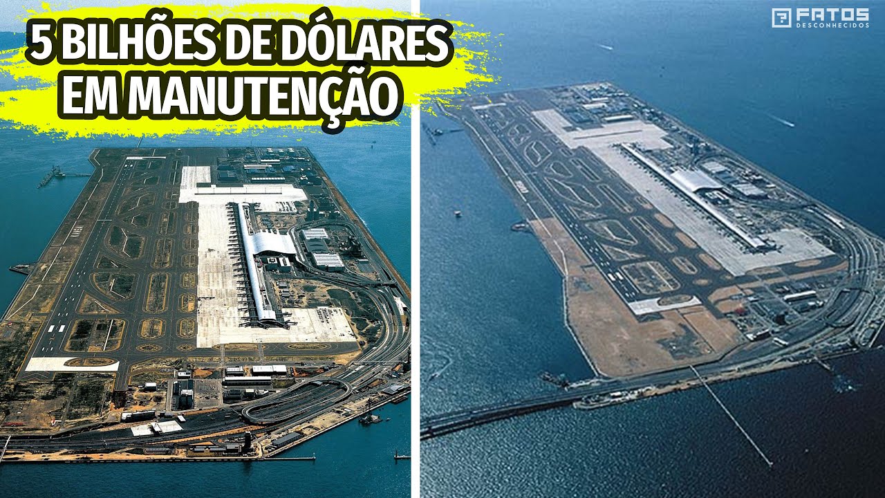 O incrível aeroporto japonês flutuante de 20 bilhões de dólares que quase afundou