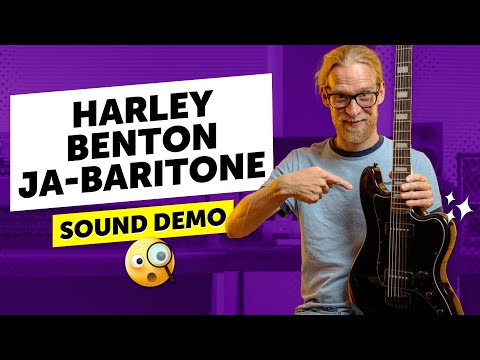 Harley Benton JA-Baritone - Sound Demo