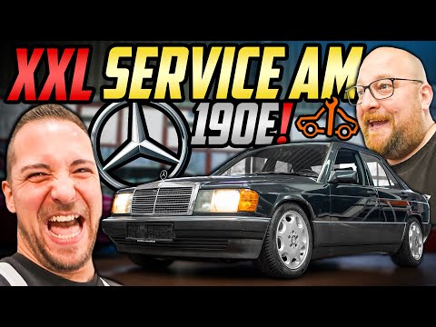 Der große WARTUNGSSTAU! - Mercedes W201 190E 2.0L - Julians RUNDUMSCHLAG!
