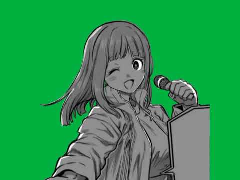 Hina hongou revolutionary girl/Monster animation green screen #mangaedit 