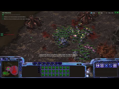 StarCraft 2 Custom Campaign - Push Back the Zerg