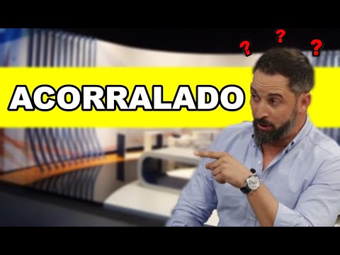 👉💥 Santiago Abascal ACORRALADO por un PERIODISTA en 2 minutos | MENAS 🧍‍♂️