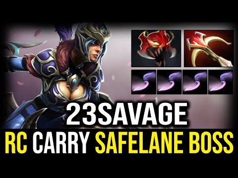 23Savage [Luna] Carry Boss Imba Damage Dota 2