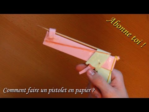 comment construire une epee en papier