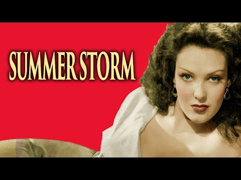 Summer Storm (1944) Full Movie | Linda Darnell | George Sanders | Douglas Sirk Drama