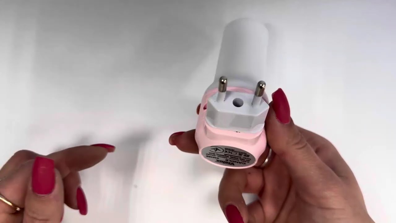 Ночник LED CANDLE 0,8W с розовой кнопкой VIOLUX 310102