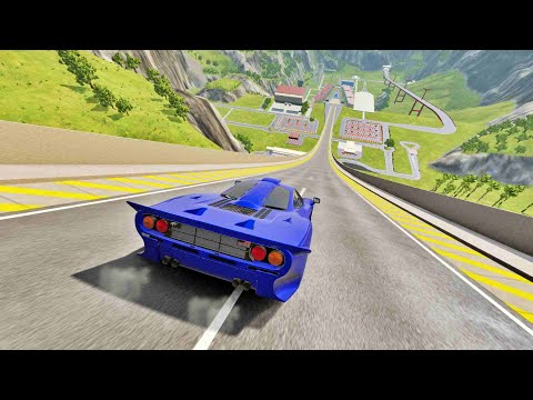 Real and Luxury Cars Crashes #57 - BeamNG.Drive
