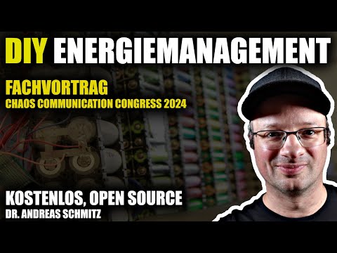 Energiemanagement & Kleinspeicher-Petition: Fachvortrag beim Chaos Communication Congress 2024