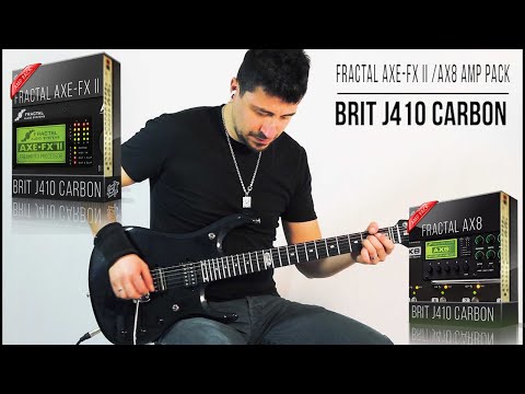 Marshall JVM410HCF Amp Pack for Fractal Audio Axe-Fx II / AX8 | Hard Rock Demo (Brit J410 Carbon)