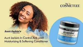 Aunt Jackie's In Control Anti-Poof Moisturizing & Softening Conditioner - 15oz