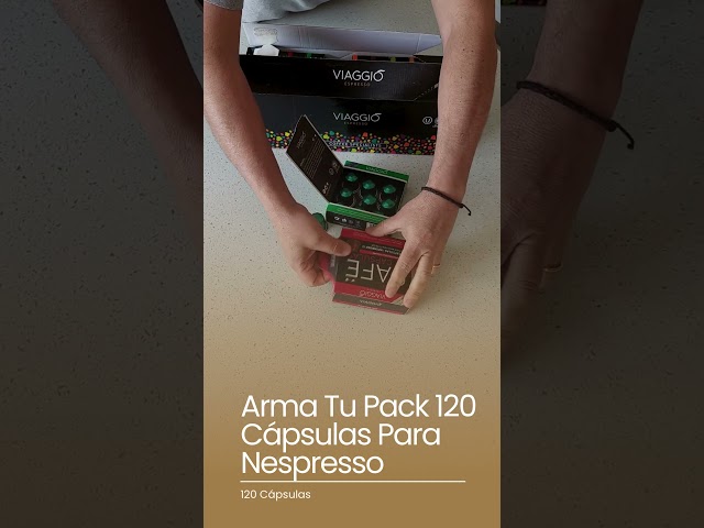 Vídeo relacionado con Viaggio Espresso Cápsulas de café compatibles con máquinas Nespresso Selección clásica (120 Cápsulas)