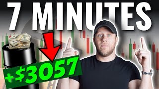 $3000 in 7 MINUTES - Day Trading Oil