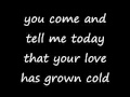 Ronnie Milsap - Why with Lyrics