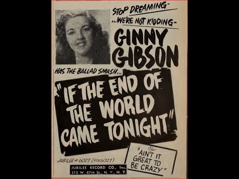 Ginny Gibson, Billy Mure--If the End of the World Came Tonight