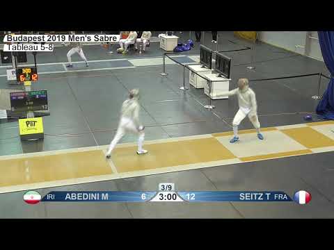 T5 8 Budapest 2019 Team IRI vs FRA