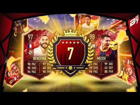 98 TOTS MESSI IN A PACK! 7TH IN THE WORLD TOTS FUT CHAMPIONS REWARDS! | FIFA 21 ULTIMATE TEAM
